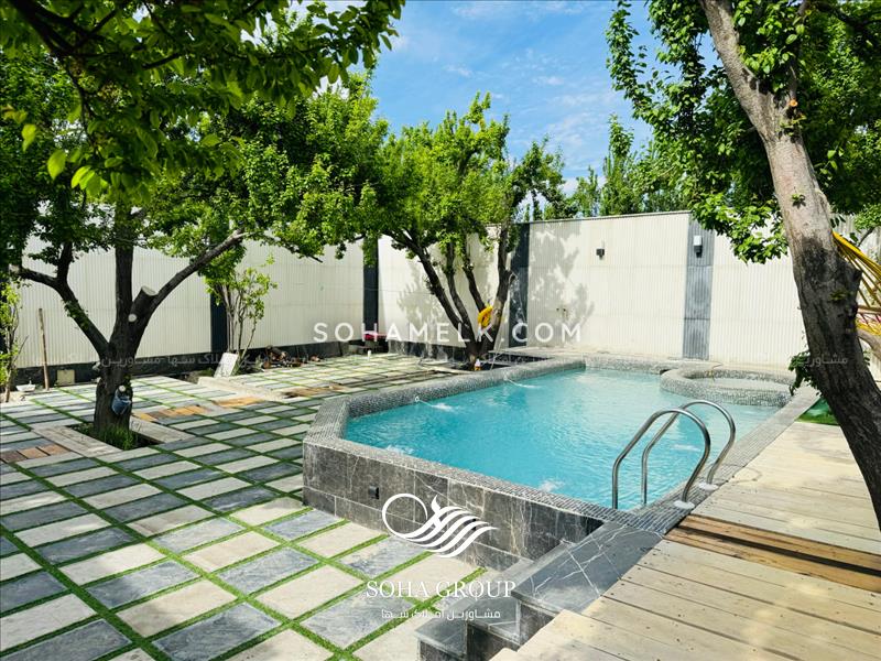 400 متر باغ ویلای نوساز در کردزار شهریار