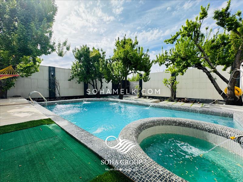 400 متر باغ ویلای نوساز در کردزار شهریار