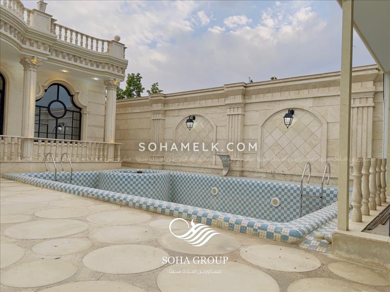 600 متر باغ ویلای کلاسیک در کردزار شهریار