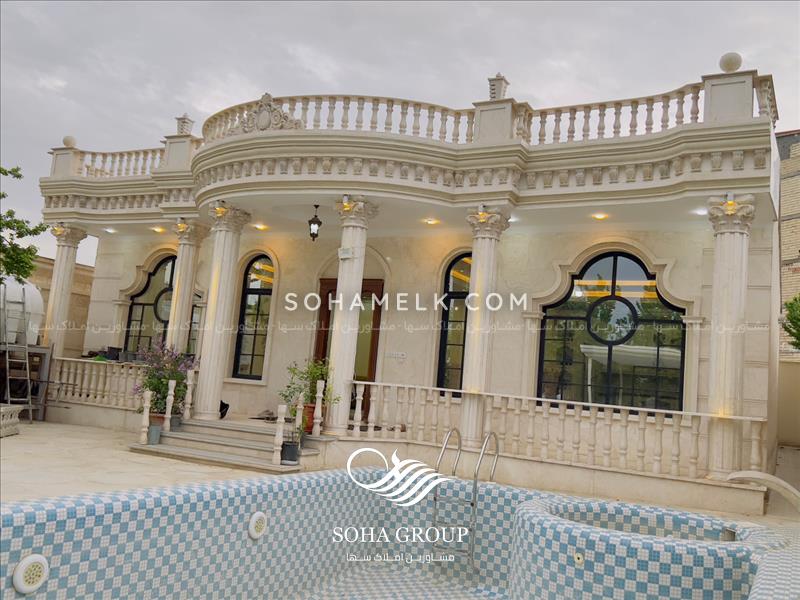 600 متر باغ ویلای کلاسیک در کردزار شهریار