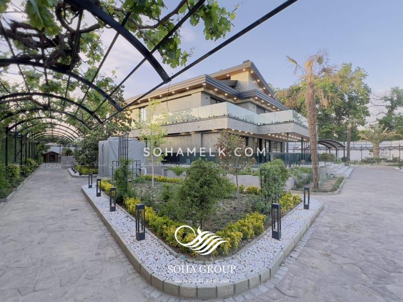 3100 متر عمارت فوق العاده لوکس در قلب شهریار