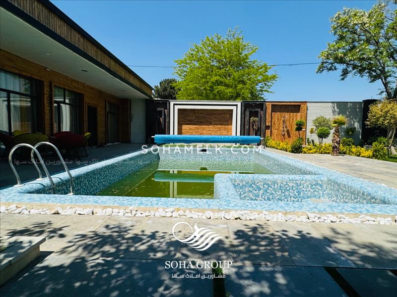 1330 متر باغ ویلای فوق العاده زیبا در محمدشهر کرج