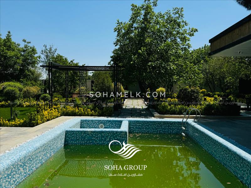 1330 متر باغ ویلای فوق العاده زیبا در محمدشهر کرج
