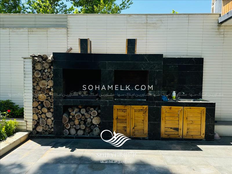 1330 متر باغ ویلای فوق العاده زیبا در محمدشهر کرج