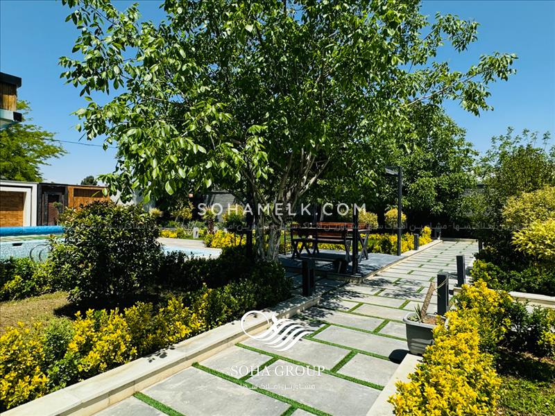1330 متر باغ ویلای فوق العاده زیبا در محمدشهر کرج