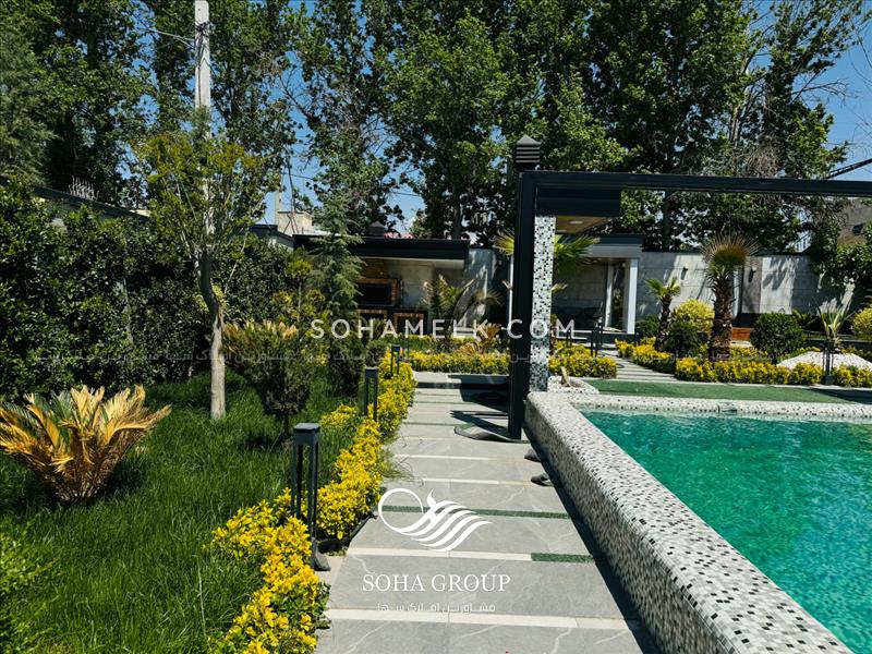 670 متر باغ ویلای مدرن در محمدشهر کرج