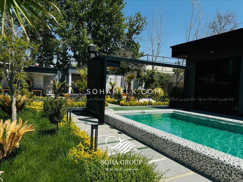 670 متر باغ ویلای مدرن در محمدشهر کرج