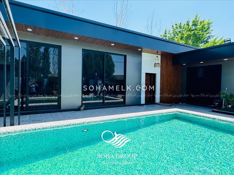 670 متر باغ ویلای مدرن در محمدشهر کرج