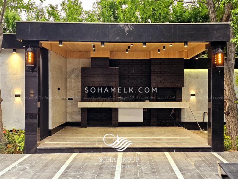 660 متر باغ ویلای لوکس در کردزار شهریار