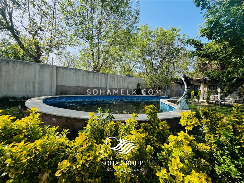 1500 متر باغ ویلای سرسبز در ملارد ویلای شمالی