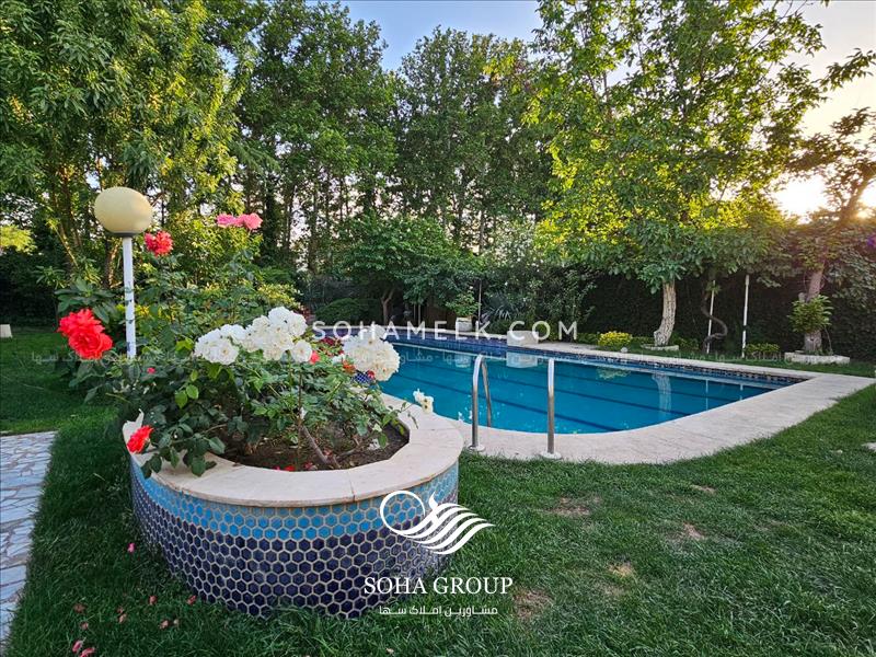 1200 متر باغ ویلای فوق العاده زیبا در دهکده فردیس کرج