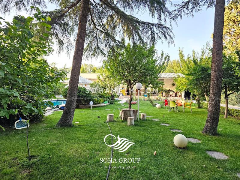 1200 متر باغ ویلای فوق العاده زیبا در دهکده فردیس کرج