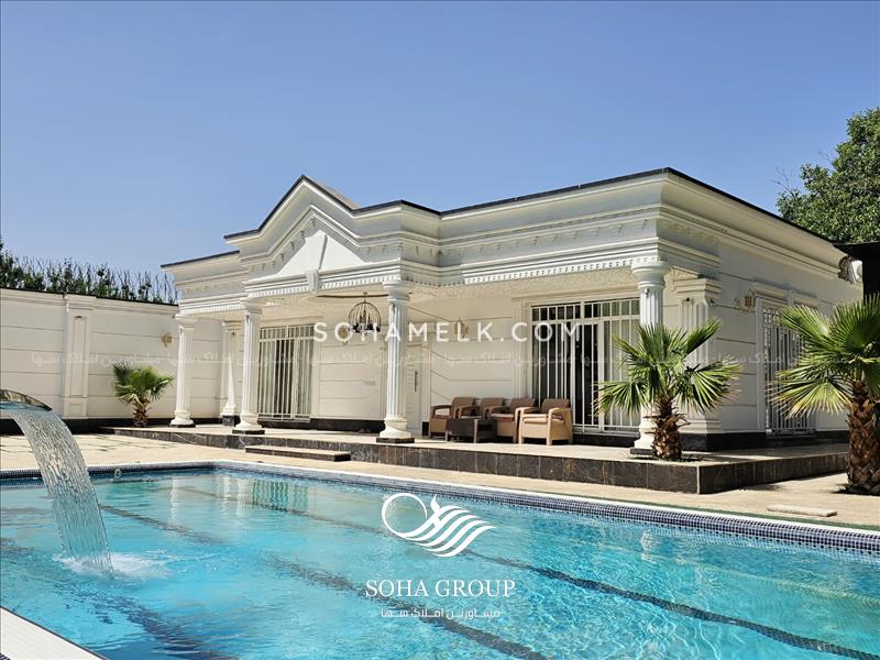 2500 متر باغ ویلای فوق‌العاده در قلب شهریار