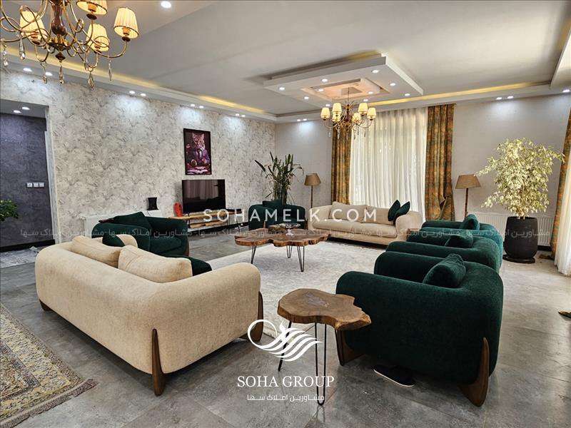 2500 متر باغ ویلای فوق‌العاده در قلب شهریار