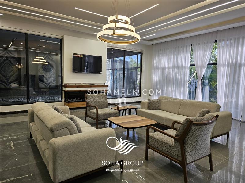 1100 متر باغ ویلای لوکس و نوساز در منطقه ملارد