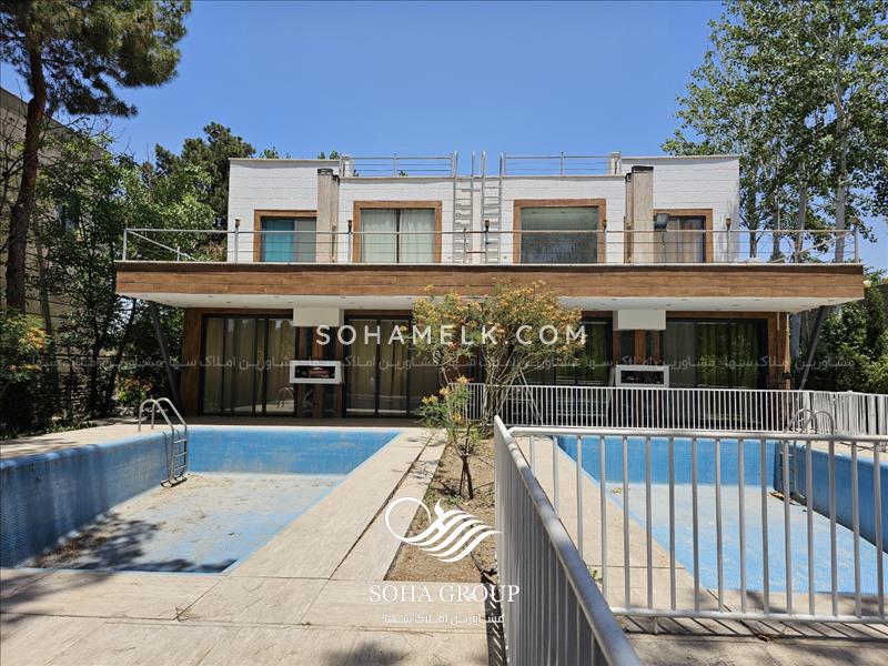 537 متر باغ ویلای نقلی در شهرک لاکچری دهکده باران صفادشت