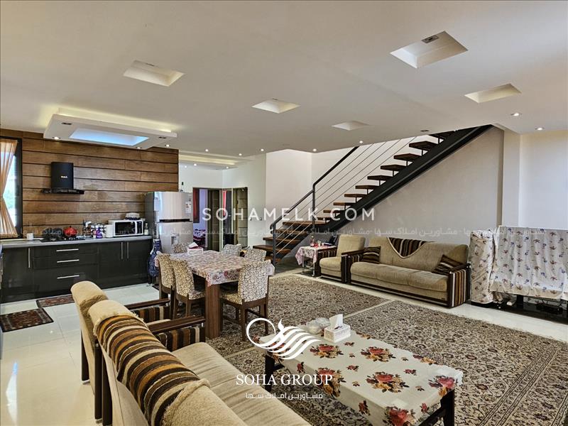 537 متر باغ ویلای نقلی در شهرک لاکچری دهکده باران صفادشت