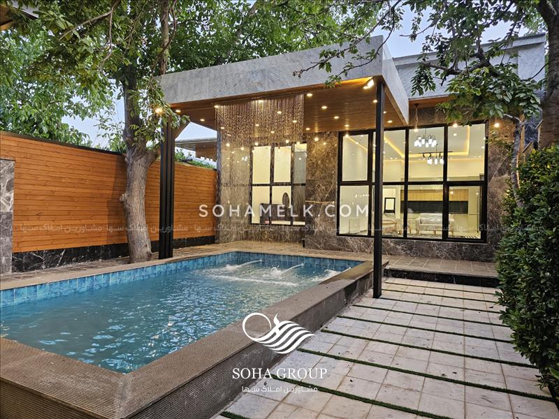 300 متر باغ ویلای نوساز در منطقه لم آباد ملارد