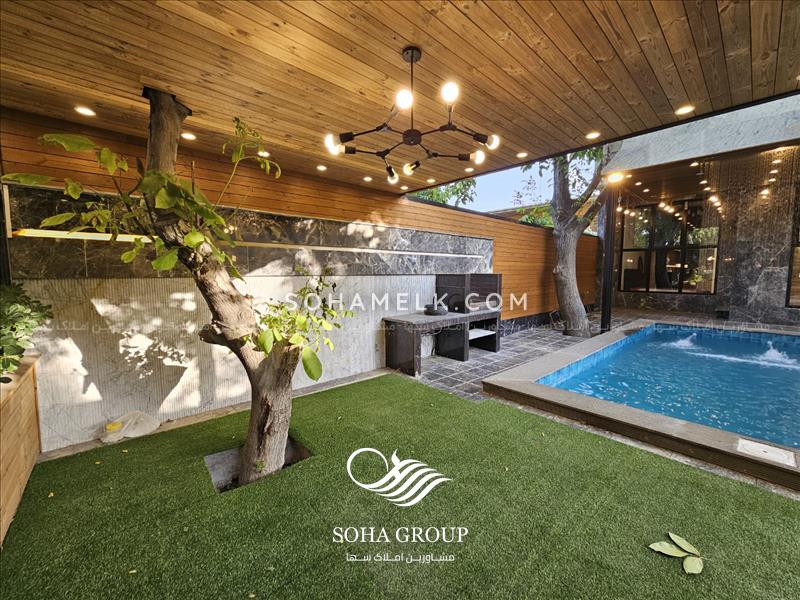 300 متر باغ ویلای نوساز در منطقه لم آباد ملارد