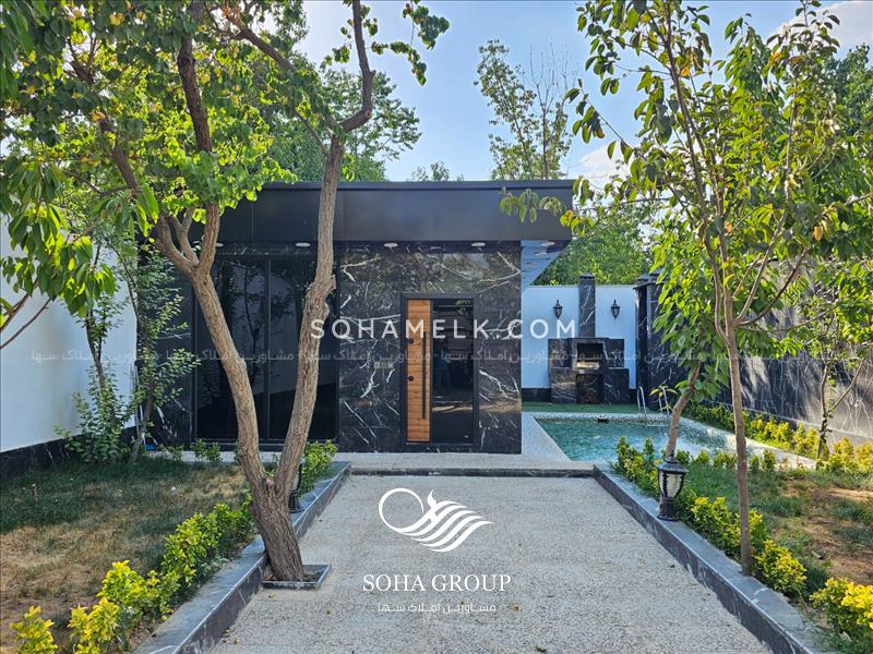 250 متر باغ ویلای نقلی با نامه از جهاد کشاورزی در منطقه خوشنام ملارد