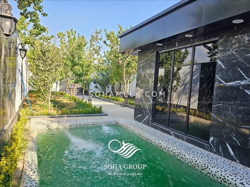 250 متر باغ ویلای نقلی با نامه از جهاد کشاورزی در منطقه خوشنام ملارد