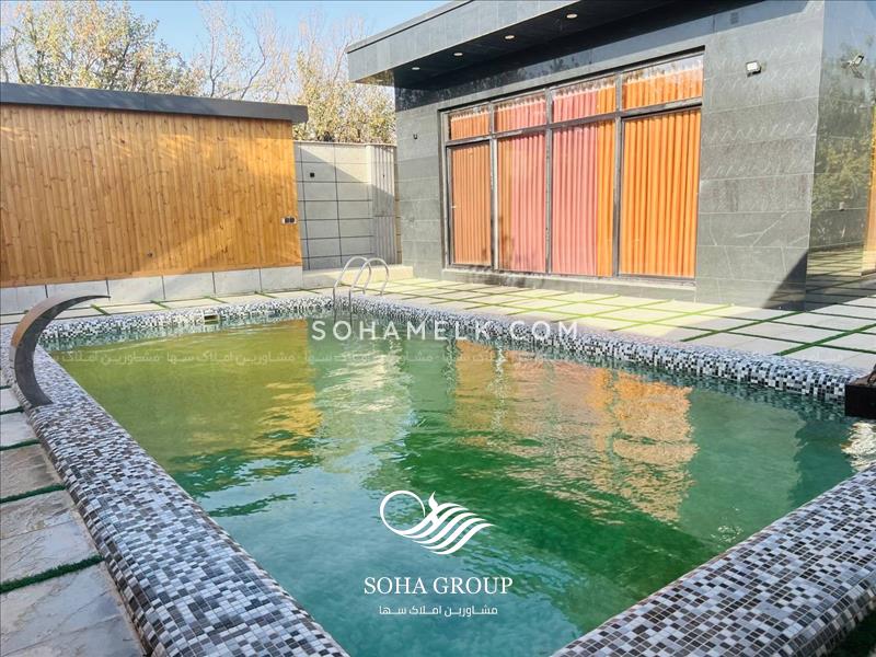 1250 متر باغ ویلای نوساز در کردزار شهریار