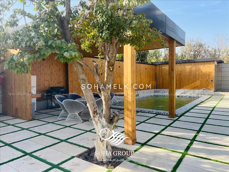 1250 متر باغ ویلای نوساز در کردزار شهریار