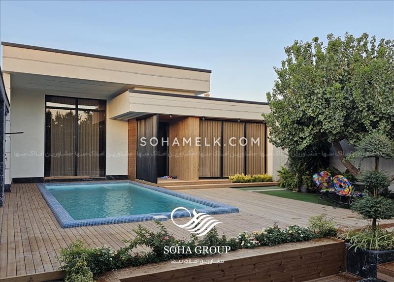 676 متر باغ ویلای نوساز و مدرن در بهترین لوکیشن ابراهیم آباد شهریار