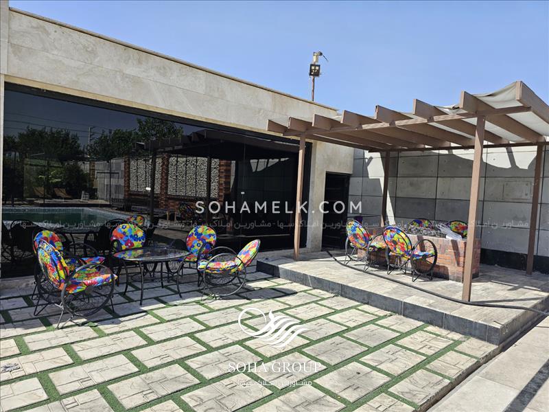 1080 متر باغ ویلای زیبا در خوشنام ملارد