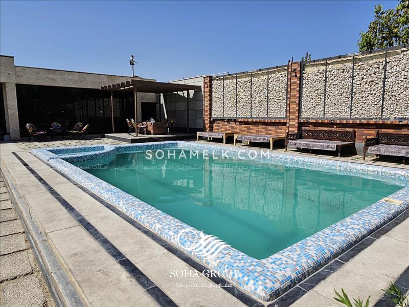 1080 متر باغ ویلای زیبا در خوشنام ملارد