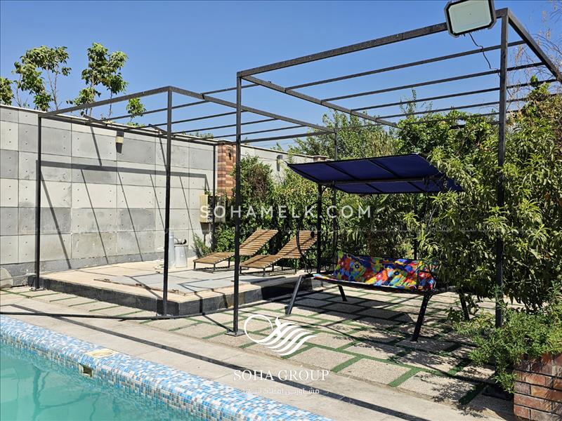 1080 متر باغ ویلای زیبا در خوشنام ملارد