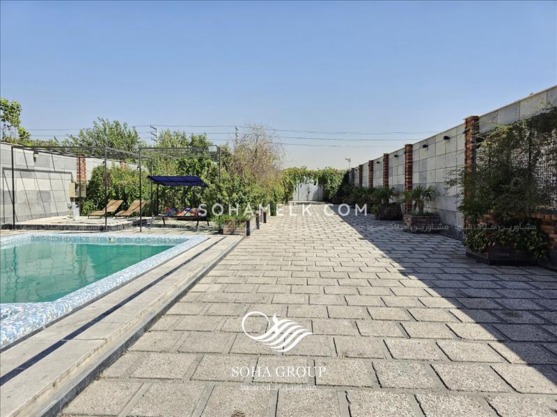 1080 متر باغ ویلای زیبا در خوشنام ملارد