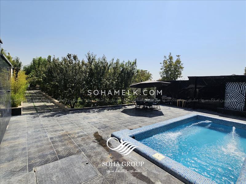 730 متر باغ ویلای زیبا در خوشنام ملارد