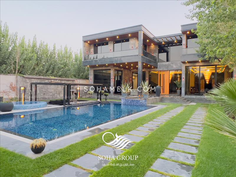 1050 متر باغ ویلای سوپرلاکچری در منطقه صفادشت