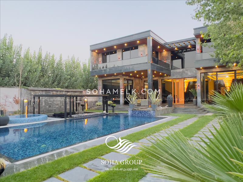 1050 متر باغ ویلای سوپرلاکچری در منطقه صفادشت