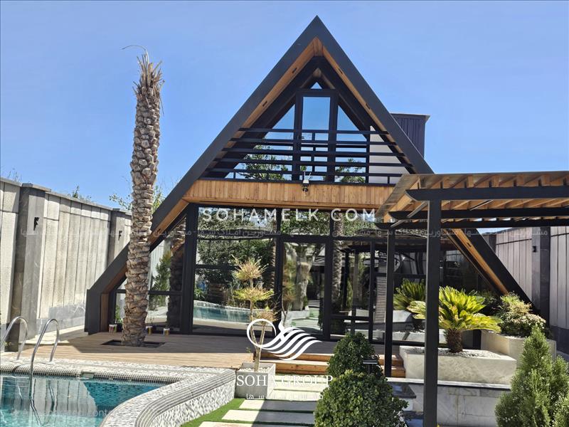 400 متر باغ ویلای نوساز سوئیسی در اسفند آباد ملارد