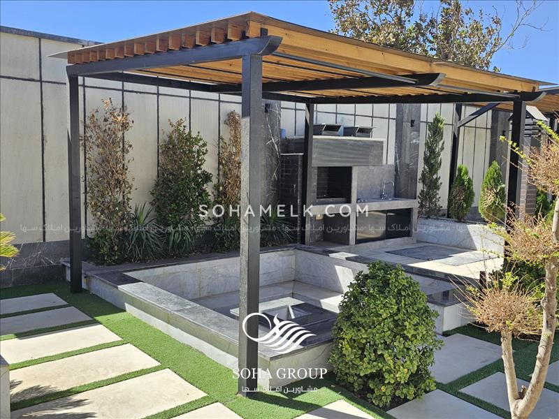 400 متر باغ ویلای نوساز سوئیسی در اسفند آباد ملارد