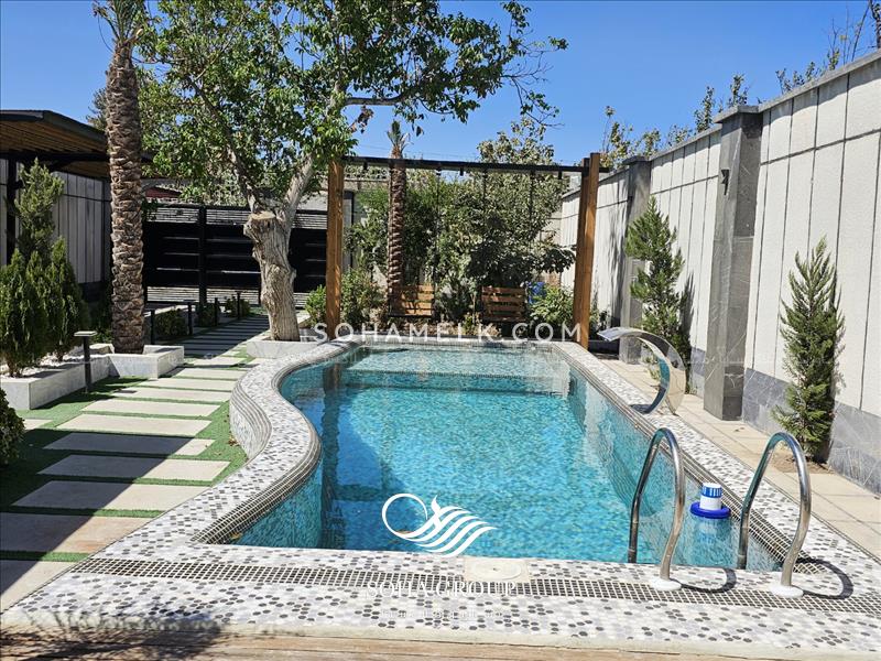 400 متر باغ ویلای نوساز سوئیسی در اسفند آباد ملارد