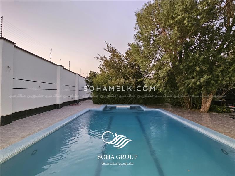 2000 متر باغ ویلای لوکس و مهندسی ساز در باغدشت شهریار