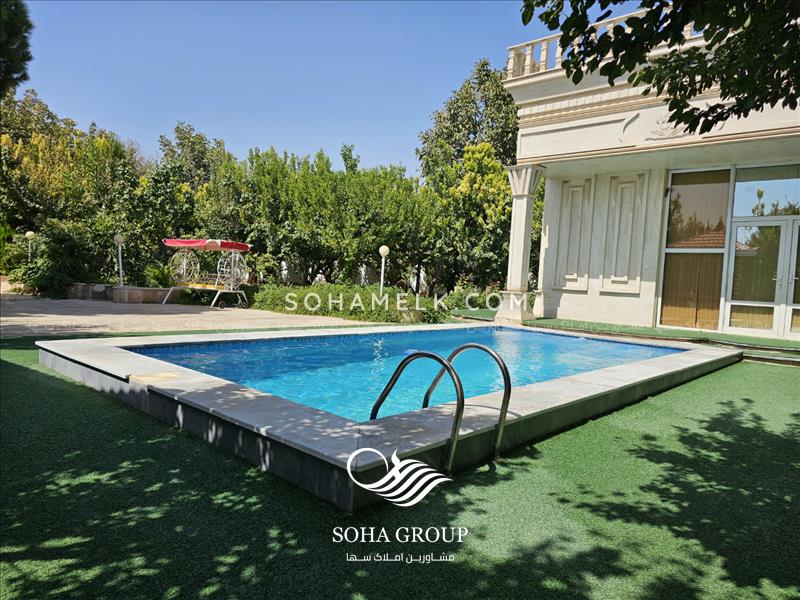 2400 متر باغ ویلای بسیار زیبا در دل باغات شهریار