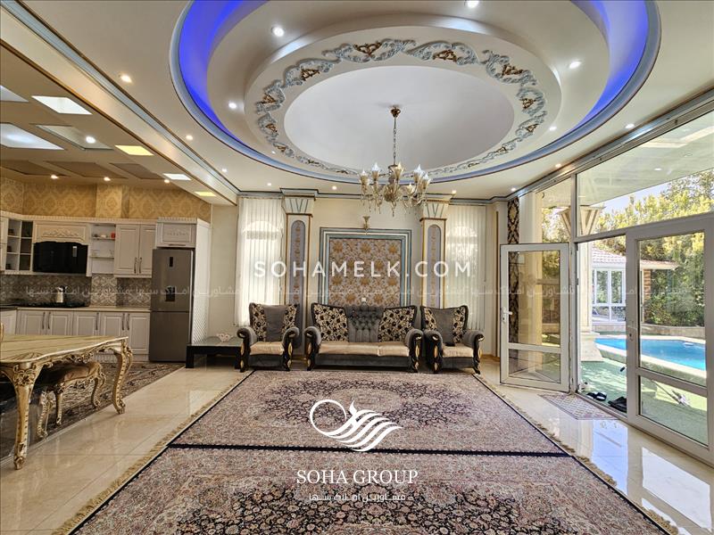 2400 متر باغ ویلای بسیار زیبا در دل باغات شهریار