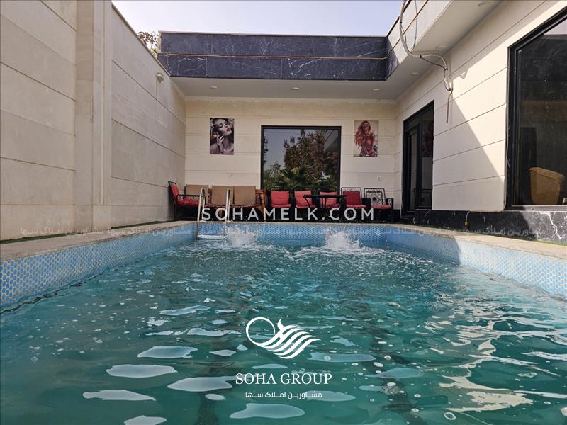 400 متر باغ ویلای فوق العاده زیبا در خوشنام ملارد