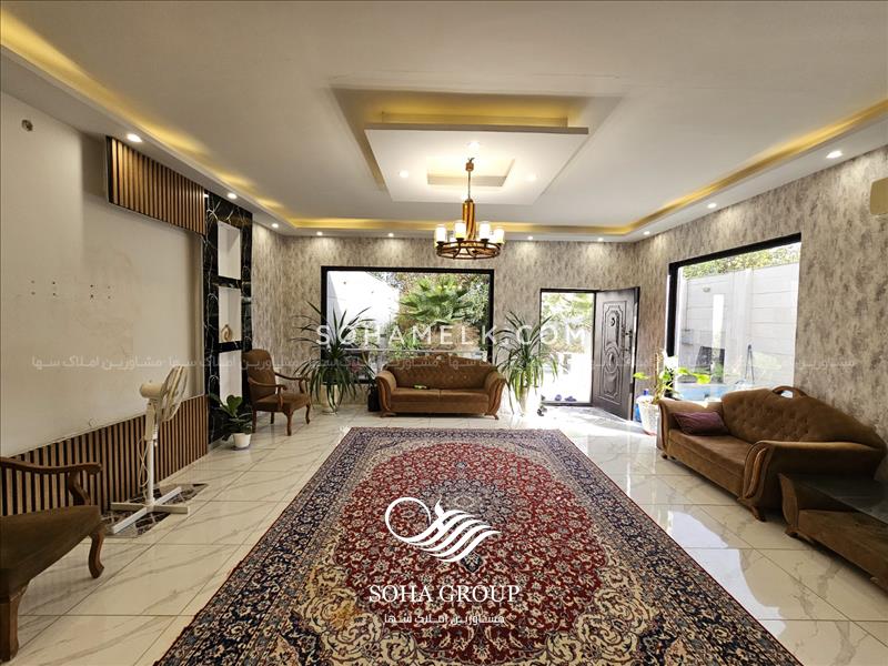 400 متر باغ ویلای فوق العاده زیبا در خوشنام ملارد