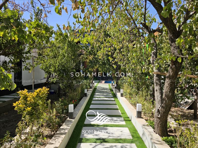 550 متر باغ ویلای فوق العاده زیبا در منطقه لم‌آباد ملارد
