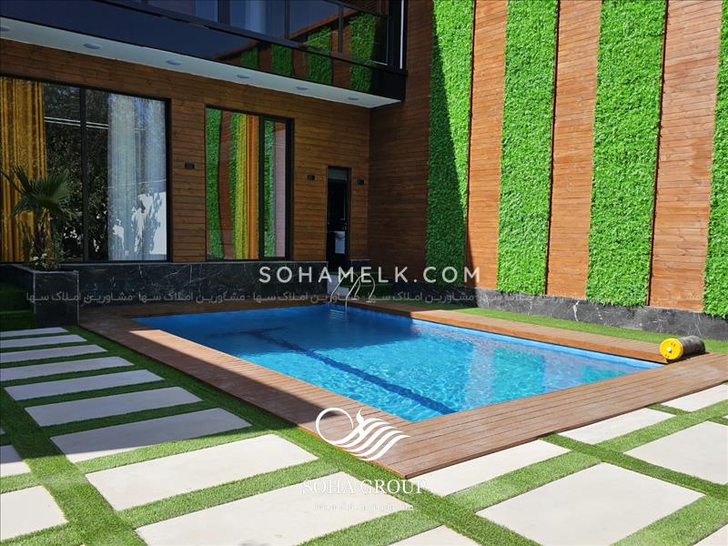 550 متر باغ ویلای فوق العاده زیبا در منطقه لم‌آباد ملارد