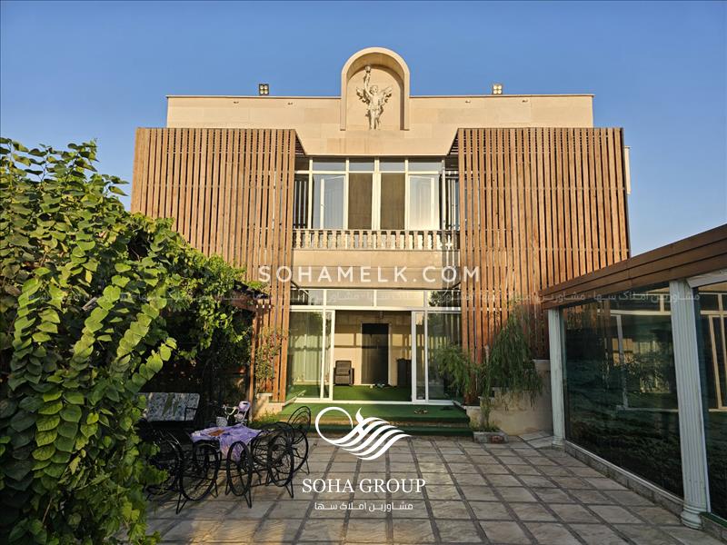 1200 متر باغ ویلا با دو واحد مجزا در منطقه وائین شهریار