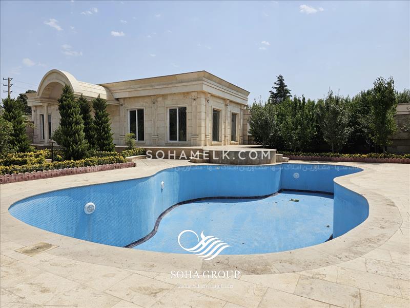 1100 متر باغ ویلای کلاسیک در منطقه شهریار