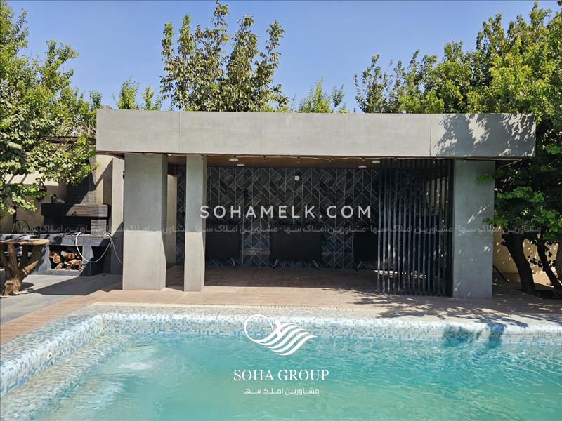 1260 متر باغ ویلای فوق العاده زیبا در منطقه شهریار