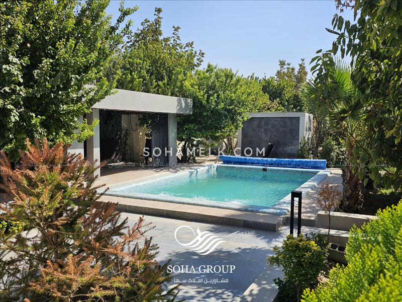 1260 متر باغ ویلای فوق العاده زیبا در منطقه شهریار