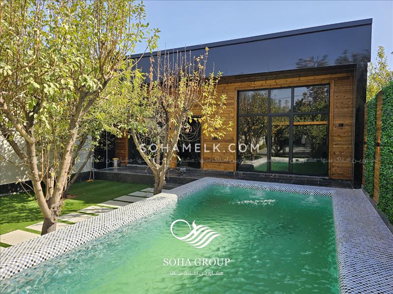 400 متر باغ ویلای نقلی و بسیار زیبا در محدوده اسفند آباد ملارد